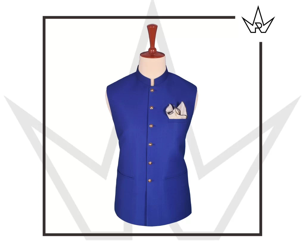 Royalblue Waistcoat RWN12 Royalpur Mens Waistcoat Lahore Pakistan